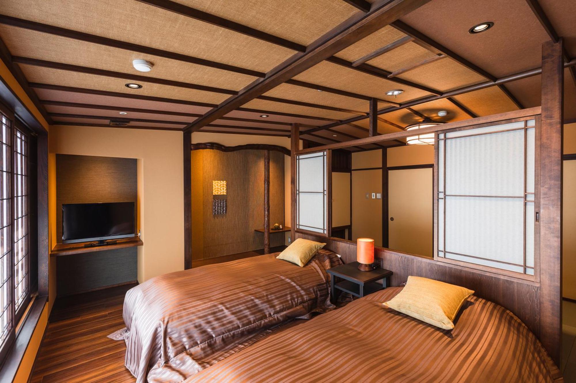 Tsuta Onsen Ryokan Towada Rom bilde