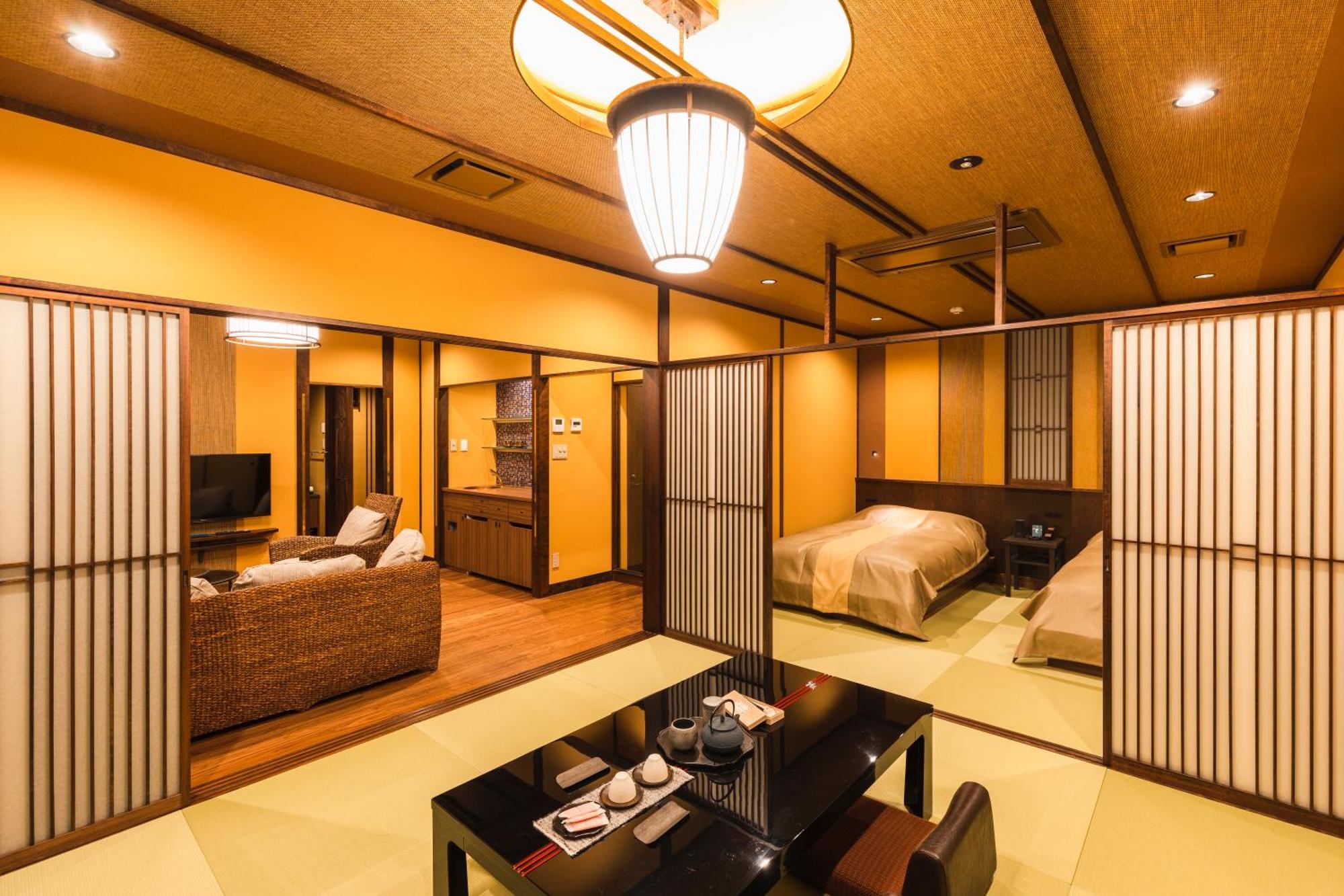 Tsuta Onsen Ryokan Towada Rom bilde