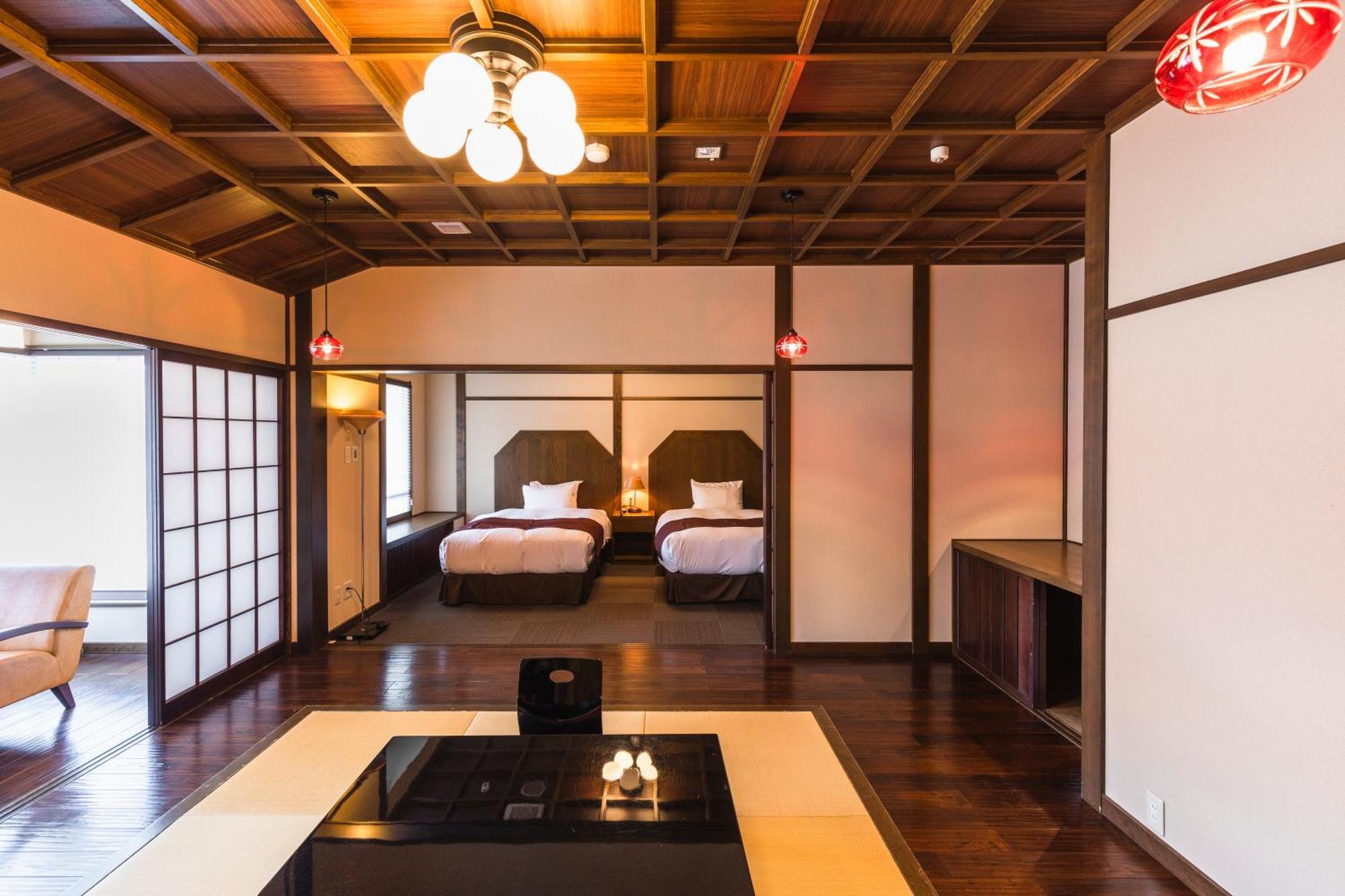 Tsuta Onsen Ryokan Towada Rom bilde